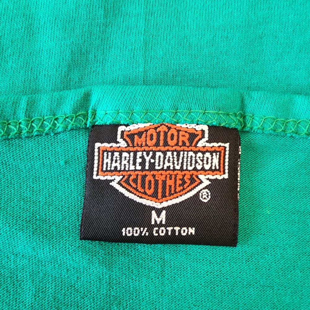Harley-Davidson 90th anniversary black short sleeve shirt Deadstock large Men's - Picture 5 of 9